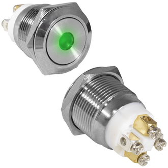 Кнопки антивандальные GQ19F-10D/G/N off-(on) RUICHI Кнопки антивандальные GQ19F-10D/G/N off-(on) RUICHI