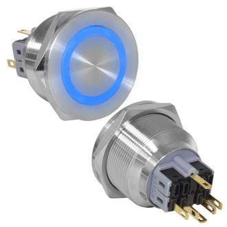 Кнопки антивандальные GQ30PF-11ZE/B/N on-off+off-on RUICHI Кнопки антивандальные GQ30PF-11ZE/B/N on-off+off-on RUICHI