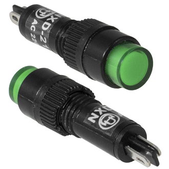 Лампочки неоновые в корпусе N-326-G RUICHI Лампочки неоновые в корпусе N-326-G RUICHI