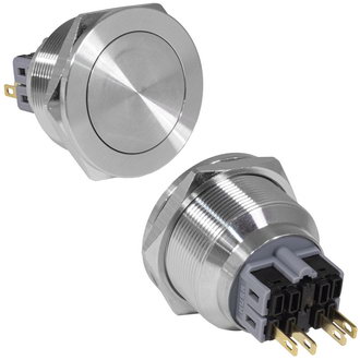 Кнопки антивандальные GQ30PF-11/N on-(off)+off-(on) RUICHI Кнопки антивандальные GQ30PF-11/N on-(off)+off-(on) RUICHI