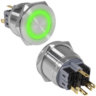 Кнопки антивандальные GQ25PF-11ZE/G/N on-off+off-on RUICHI Кнопки антивандальные GQ25PF-11ZE/G/N on-off+off-on RUICHI