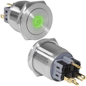 Кнопки антивандальные GQ25PF-11ZD/G/N on-off+off-on RUICHI Кнопки антивандальные GQ25PF-11ZD/G/N on-off+off-on RUICHI