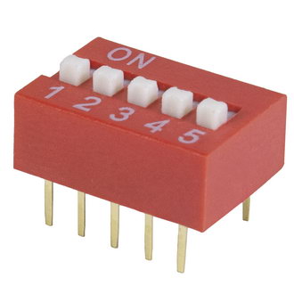 DIP переключатели SWD1-5 (DS-05) (Вдм1-5) RUICHI DIP переключатели SWD1-5 (DS-05) (Вдм1-5) RUICHI
