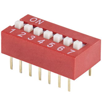 DIP переключатели SWD1-7 (DS-07) (Вдм1-7) RUICHI DIP переключатели SWD1-7 (DS-07) (Вдм1-7) RUICHI
