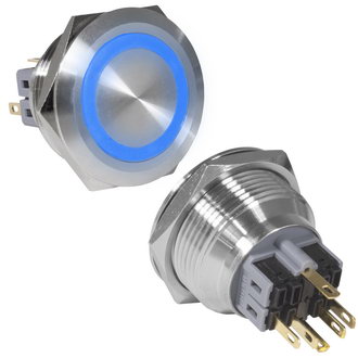 Кнопки антивандальные GQ30-11E/B/N on-(off)+off-(on) RUICHI Кнопки антивандальные GQ30-11E/B/N on-(off)+off-(on) RUICHI