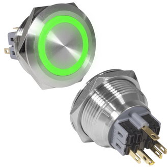 Кнопки антивандальные GQ30-11E/G/N on-(off)+off-(on) RUICHI Кнопки антивандальные GQ30-11E/G/N on-(off)+off-(on) RUICHI