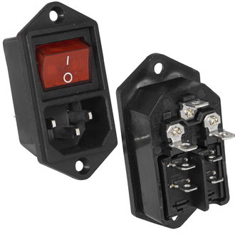 Разъемы питания AC-046 RUICHI Разъемы питания AC-046 RUICHI