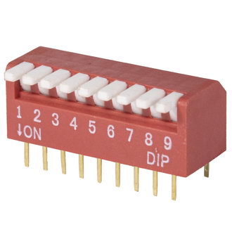 DIP переключатели DP-09 (SWD3-9) RUICHI DIP переключатели DP-09 (SWD3-9) RUICHI