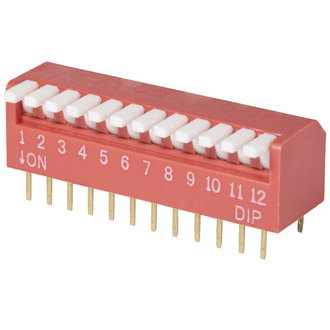 DIP переключатели DP-12 (SWD3-12) RUICHI DIP переключатели DP-12 (SWD3-12) RUICHI