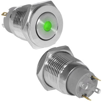 Кнопки антивандальные GQ16PF-10ZD/J/G/N off-on RUICHI Кнопки антивандальные GQ16PF-10ZD/J/G/N off-on RUICHI