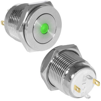 Кнопки антивандальные GQ16PF-10D/J/G/N off-(on) RUICHI Кнопки антивандальные GQ16PF-10D/J/G/N off-(on) RUICHI