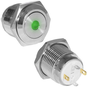 Кнопки антивандальные GQ16F-10D/J/G/N off-(on) RUICHI Кнопки антивандальные GQ16F-10D/J/G/N off-(on) RUICHI