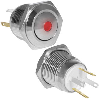 Кнопки антивандальные GQ16B-10D/JL/R/N off-(on) RUICHI Кнопки антивандальные GQ16B-10D/JL/R/N off-(on) RUICHI