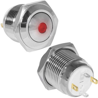 Кнопки антивандальные GQ16B-10D/J/R/N off-(on) RUICHI Кнопки антивандальные GQ16B-10D/J/R/N off-(on) RUICHI