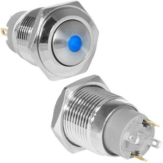 Кнопки антивандальные GQ16B-10ZD/J/B/N off-on RUICHI Кнопки антивандальные GQ16B-10ZD/J/B/N off-on RUICHI