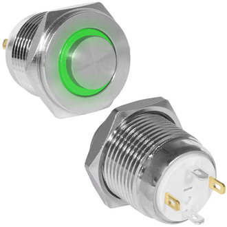 Кнопки антивандальные GQ16PH-10E/J/G/N off-(on) RUICHI Кнопки антивандальные GQ16PH-10E/J/G/N off-(on) RUICHI