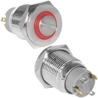 Кнопки антивандальные GQ16PH-10ZE/J/R/N off-on RUICHI Кнопки антивандальные GQ16PH-10ZE/J/R/N off-on RUICHI