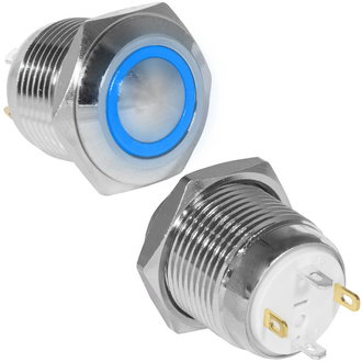 Кнопки антивандальные GQ16B-10E/J/B/N off-(on) RUICHI Кнопки антивандальные GQ16B-10E/J/B/N off-(on) RUICHI