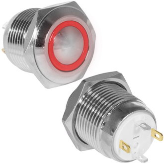 Кнопки антивандальные GQ16B-10E/J/R/N off-(on) RUICHI Кнопки антивандальные GQ16B-10E/J/R/N off-(on) RUICHI