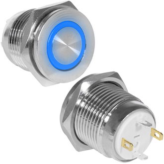 Кнопки антивандальные GQ16PF-10E/J/B/N off-(on) RUICHI Кнопки антивандальные GQ16PF-10E/J/B/N off-(on) RUICHI