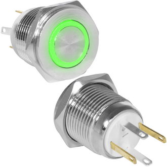 Кнопки антивандальные GQ16PF-10E/JL/G/N off-(on) RUICHI Кнопки антивандальные GQ16PF-10E/JL/G/N off-(on) RUICHI