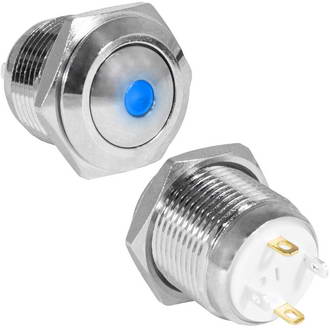 Кнопки антивандальные GQ16B-10D/J/B/N off-(on) RUICHI Кнопки антивандальные GQ16B-10D/J/B/N off-(on) RUICHI