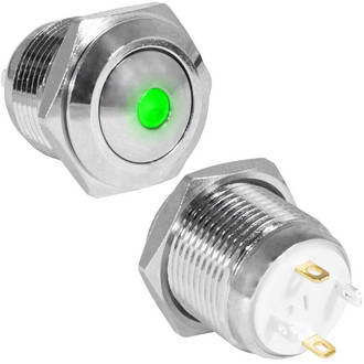 Кнопки антивандальные GQ16B-10D/J/G/N off-(on) RUICHI Кнопки антивандальные GQ16B-10D/J/G/N off-(on) RUICHI