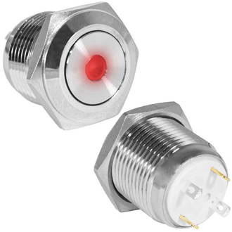 Кнопки антивандальные GQ16F-10D/J/R/N off-(on) RUICHI Кнопки антивандальные GQ16F-10D/J/R/N off-(on) RUICHI