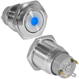 Кнопки антивандальные GQ16F-10ZD/J/B/N off-on RUICHI Кнопки антивандальные GQ16F-10ZD/J/B/N off-on RUICHI