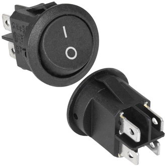 Клавишные переключатели KCD1-201-8-C3-B/4P on-off RUICHI