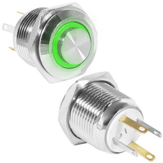 Кнопки антивандальные GQ16H-10E/JL/G/N off-(on) RUICHI Кнопки антивандальные GQ16H-10E/JL/G/N off-(on) RUICHI