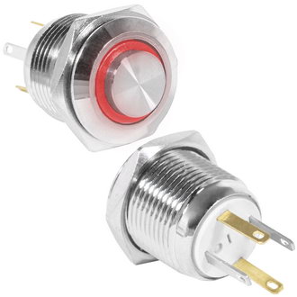 Кнопки антивандальные GQ16H-10E/JL/R/N off-(on) RUICHI Кнопки антивандальные GQ16H-10E/JL/R/N off-(on) RUICHI