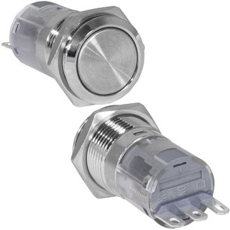 Кнопки антивандальные LAS2GQF-11/N on-(on) RUICHI Кнопки антивандальные LAS2GQF-11/N on-(on) RUICHI