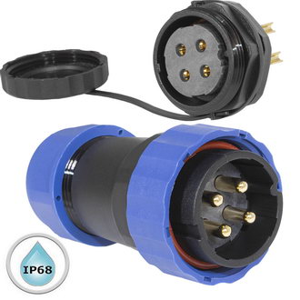 Герметичные разъемы SZC28 4P-M-FB SZC
