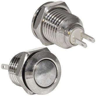 Кнопки антивандальные GQ10H-11/N on-(on) RUICHI