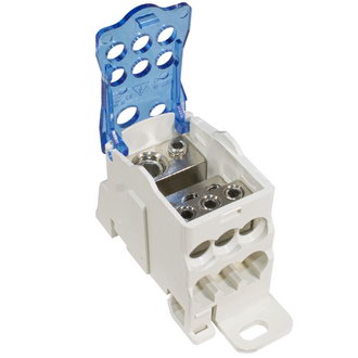 Клеммные колодки на динрейку КД-012-5 RUICHI Клеммные колодки на динрейку КД-012-5 RUICHI