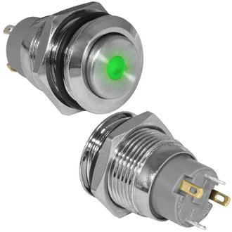 Кнопки антивандальные GQ16H-10ZD/J/G/N off-on RUICHI Кнопки антивандальные GQ16H-10ZD/J/G/N off-on RUICHI