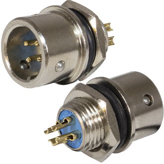 Быстроразъемные XS9-4(Zn) panel plug RUICHI