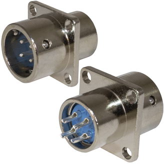 Быстроразъемные XS12-4 (Zn) panel plug RUICHI