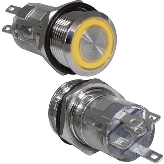 Кнопки антивандальные LAS2GQF-11E/Y/N on-(on) RUICHI Кнопки антивандальные LAS2GQF-11E/Y/N on-(on) RUICHI