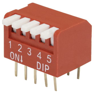 DIP переключатели DP-05 (SWD3-5) RUICHI