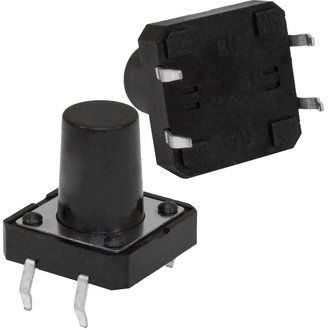 Тактовые кнопки KAN1211-1201B 12x12x12 mm RUICHI