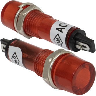 Светодиоды в корпусе L-804-R 12V  RUICHI Светодиоды в корпусе L-804-R 12V  RUICHI