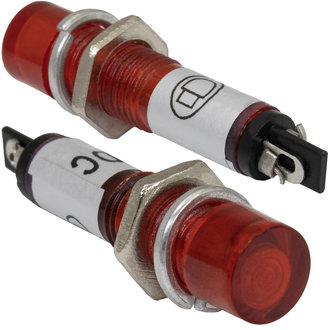 Светодиоды в корпусе L-814-R 12V  RUICHI Светодиоды в корпусе L-814-R 12V  RUICHI