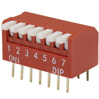 DIP переключатели DP-07 (SWD3-7) RUICHI