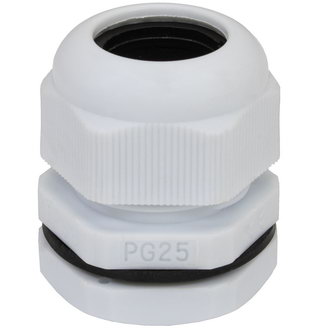 Кабельные вводы PG25 (15-22) Серый RUICHI Кабельные вводы PG25 (15-22) Серый RUICHI