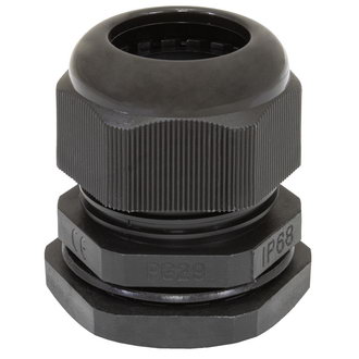 Кабельные вводы PG29 (18-25) Черный RUICHI Кабельные вводы PG29 (18-25) Черный RUICHI