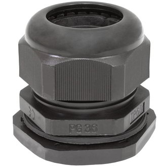 Кабельные вводы PG36 (22-32) Черный RUICHI Кабельные вводы PG36 (22-32) Черный RUICHI