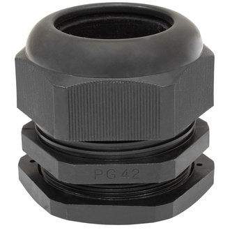 Кабельные вводы PG42 (30-38) Черный RUICHI Кабельные вводы PG42 (30-38) Черный RUICHI
