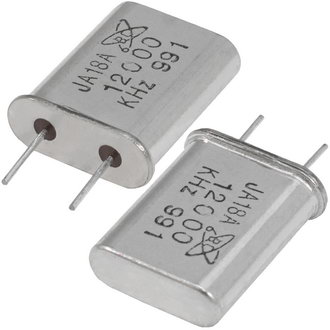 Кварцевые резонаторы HC49U 12 MHz 16pF 30ppm RUICHI Кварцевые резонаторы HC49U 12 MHz 16pF 30ppm RUICHI